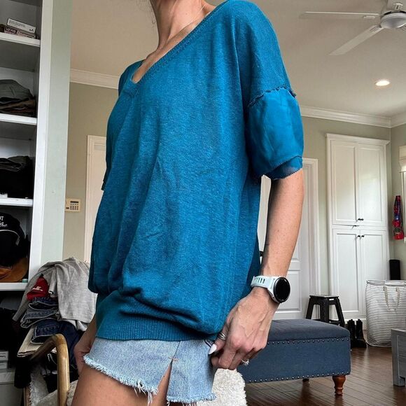 Club-monaco Women's Blue sweater - Picture 3 of 6